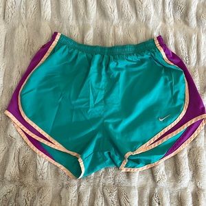 Green Nike Tempo Running Shorts Size S